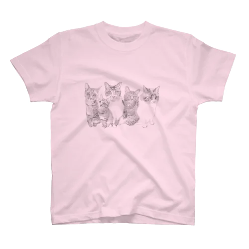 猫いっぱい　LOVE CAT Regular Fit T-Shirt