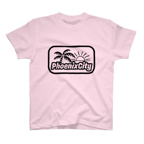 Phoenix City(モノクロ) Regular Fit T-Shirt