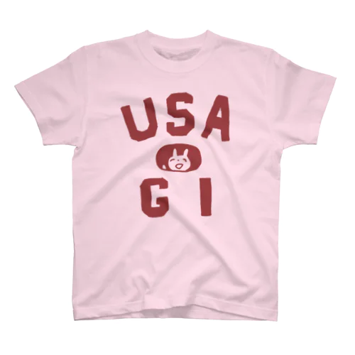 USA 赤 Regular Fit T-Shirt