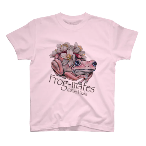 カエルメイト(Frog-mates)より「サクラガエル」 スタンダードTシャツ