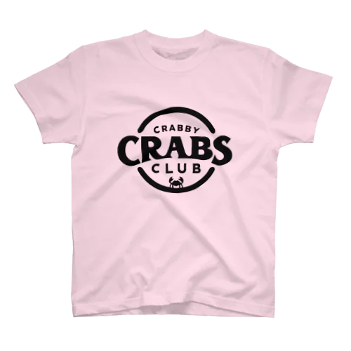 CRABBY CRABS CLUB シンプルロゴ Regular Fit T-Shirt