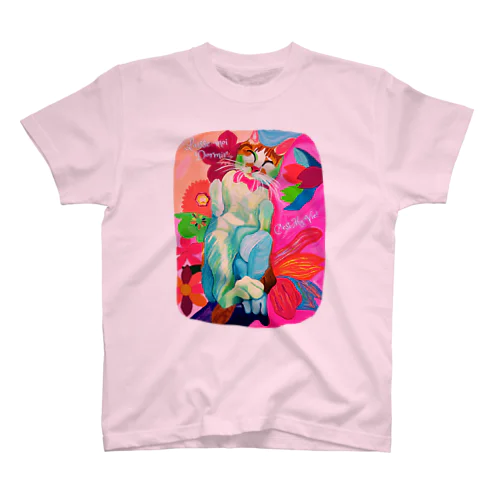 ねんねこ Regular Fit T-Shirt