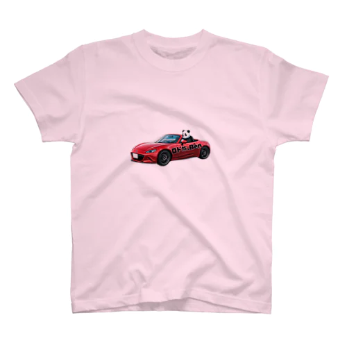 ロードスターに乗るパンダくん Regular Fit T-Shirt