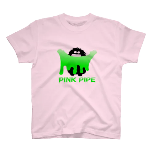 PINK PIPEスライムモンスター緑 スタンダードTシャツ