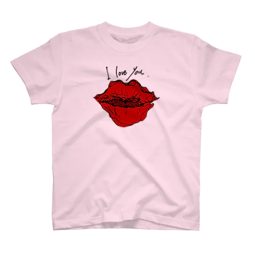 lip ily Regular Fit T-Shirt