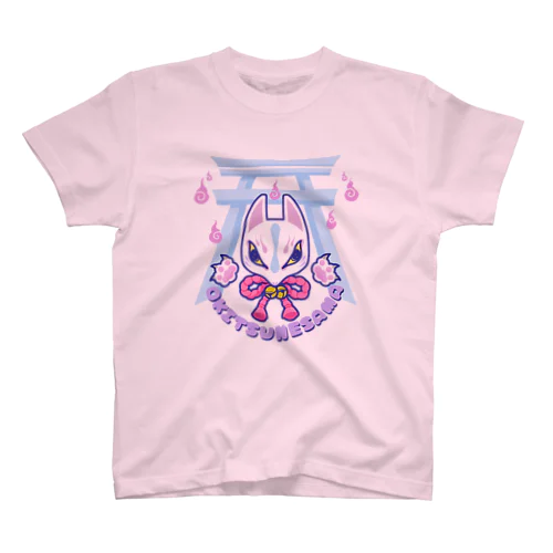 狐面POP(両面) スタンダードTシャツ