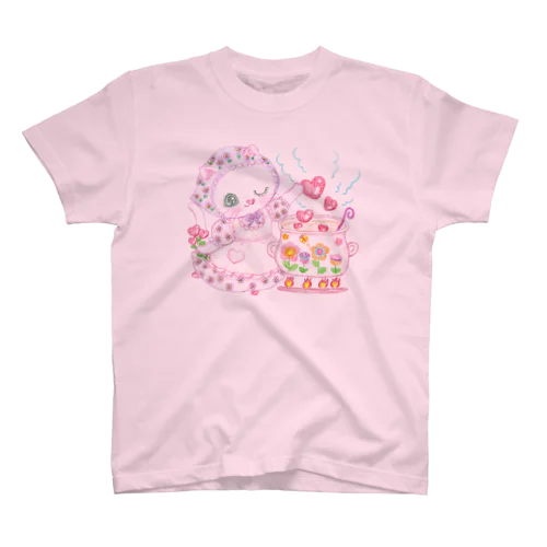 らずまりーにゃ(せなかに天使の羽) Regular Fit T-Shirt