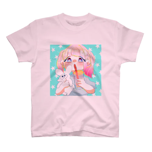 はやりにのる女 スタンダードTシャツ