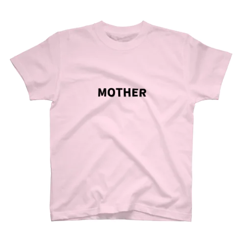 MOTHER(黒文字) Regular Fit T-Shirt