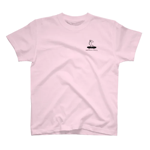 【ブランド立ち上げ記念SALE】GRITWEAL Logo ライトピンク Regular Fit T-Shirt