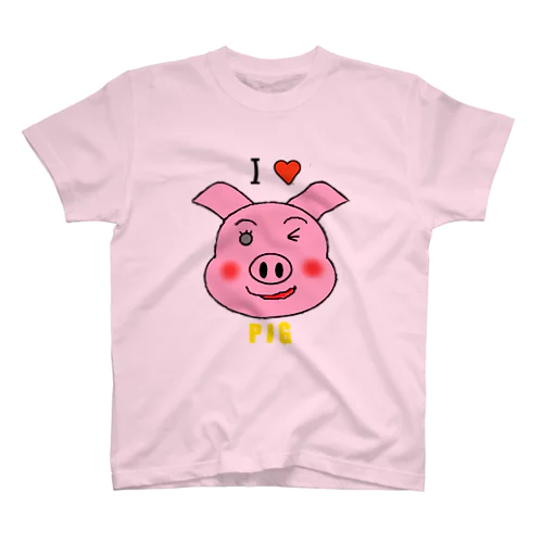 I♥PIG Regular Fit T-Shirt