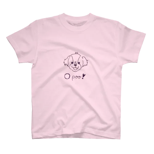 ○ｐｏｏ！ ＜マルプー＞ Regular Fit T-Shirt