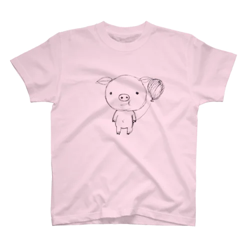 ブタさん スタンダードTシャツ