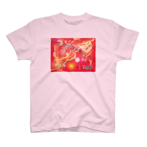 数秘&カラー(1レッド) スタンダードTシャツ