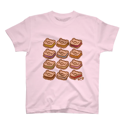 【各20点限定】いたずらぐまのグル〜ミ〜(15/12cookies)  Regular Fit T-Shirt