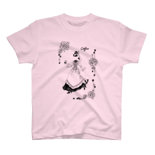 【Lady's sweet coffee】コーヒー スタンダードTシャツ