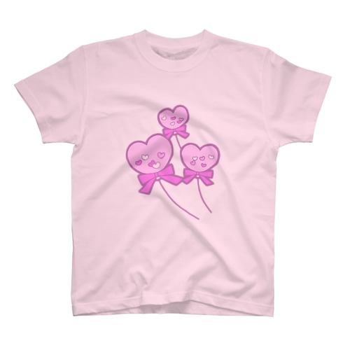ハートの風船 Regular Fit T-Shirt