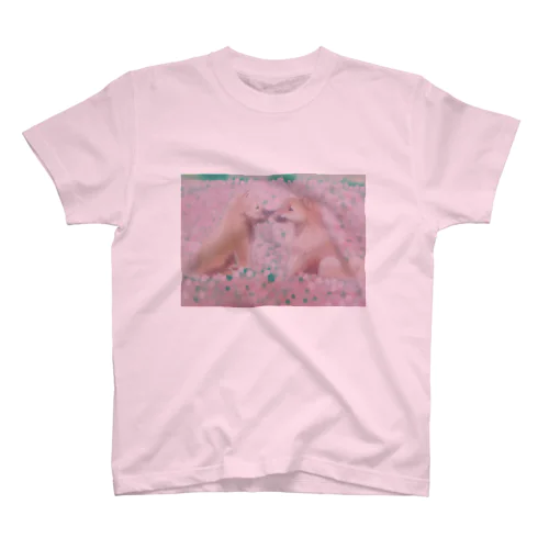 柴犬のしばことしばお Regular Fit T-Shirt