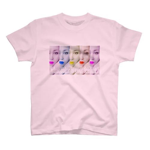 5色女シリーズ スタンダードTシャツ