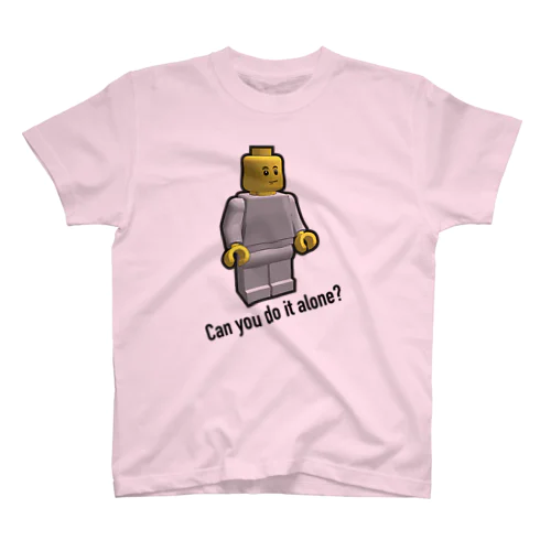 Can you do it alone? スタンダードTシャツ