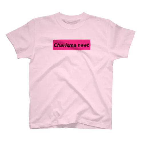 Charisma neet ブラックピンクボックス スタンダードTシャツ