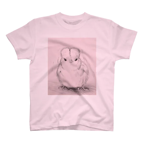 ピクピクひよこ🐥ハッピー🎵 スタンダードTシャツ