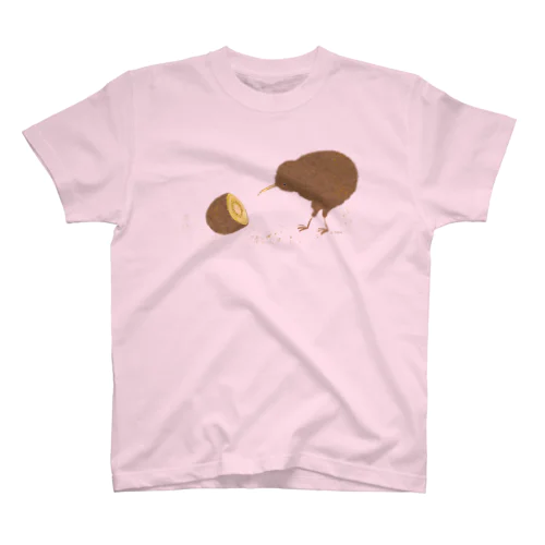 kiwi  bird  (gold) スタンダードTシャツ