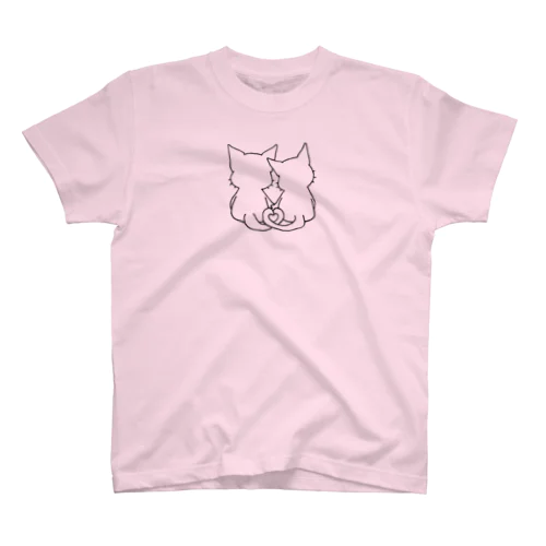 ネコ＊なかよし♪ スタンダードTシャツ