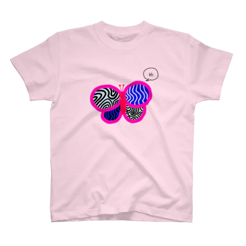 SHY BUTTERFLY Regular Fit T-Shirt