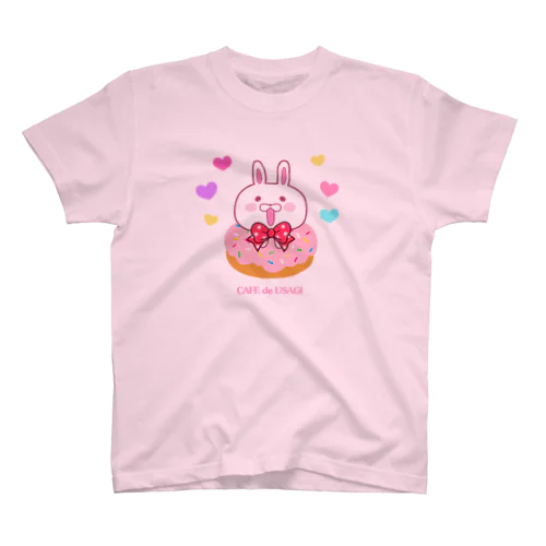 CAFE de USAGI♥donut スタンダードTシャツ