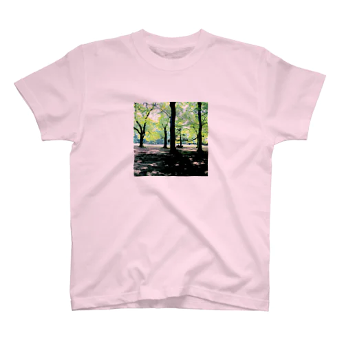 林のスクエアフォトグラフィック スタンダードTシャツ