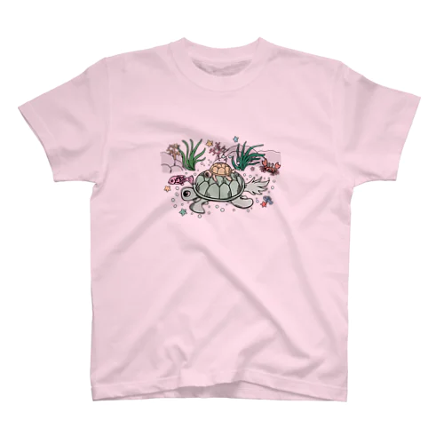 Ocean_Turtle_color03 Regular Fit T-Shirt