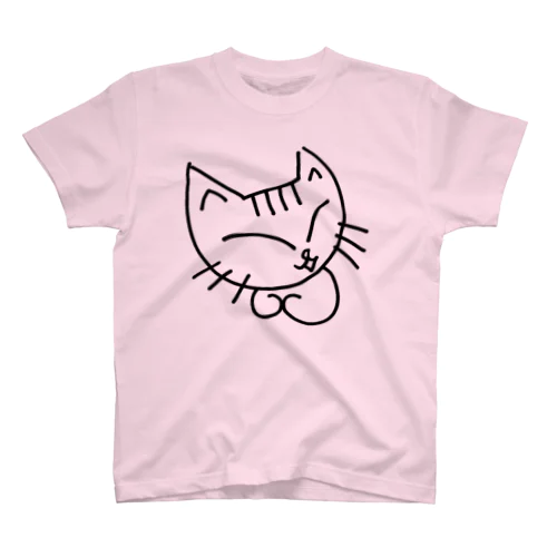 しろねこのミケコ。 スタンダードTシャツ