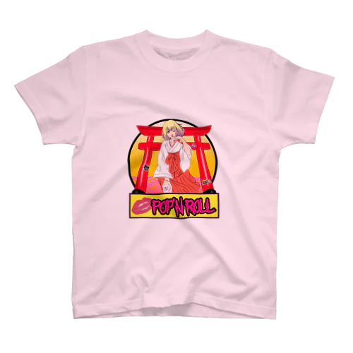 pop'n 巫女girl  スタンダードTシャツ