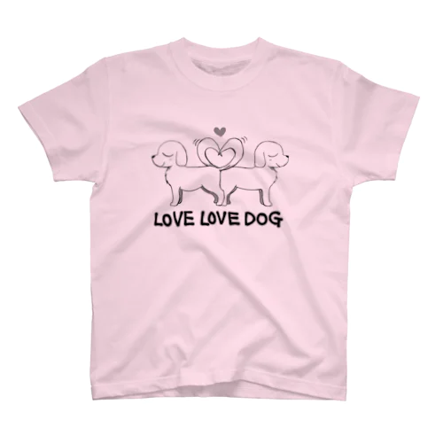 LOVE LOVE DOG Regular Fit T-Shirt