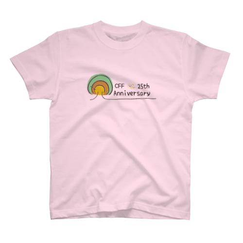 CFF25周年ロゴTシャツ(Tシャツの色選べます！) Regular Fit T-Shirt