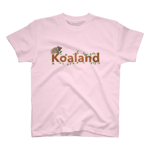 Koalandユーカリとコアラ スタンダードTシャツ