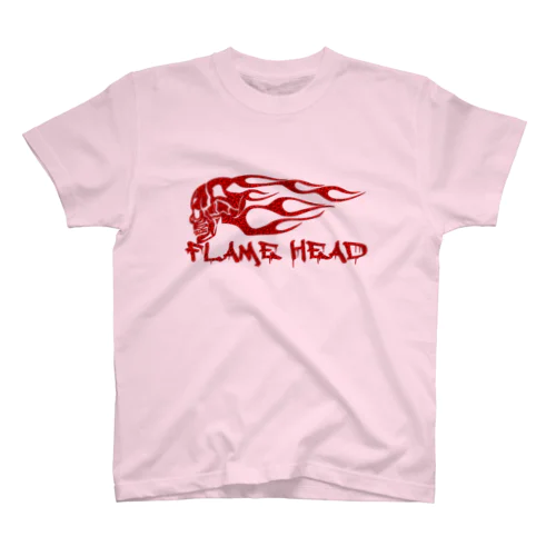 FLAME HEAD RED Regular Fit T-Shirt