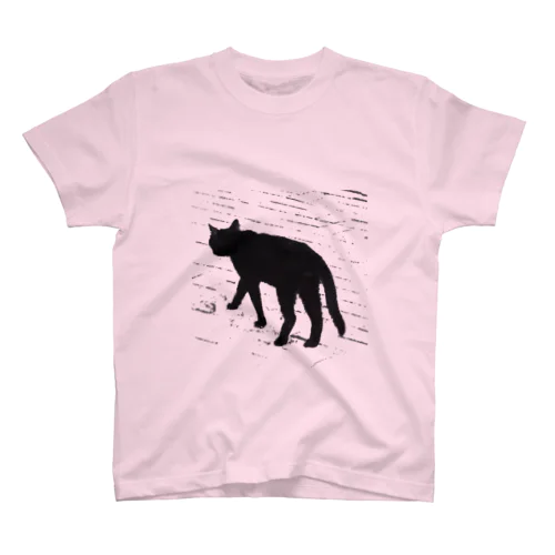 クールな黒猫 Regular Fit T-Shirt