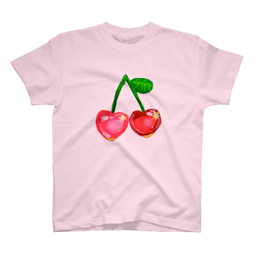 きらきらチェリー※沙良田印の水菓子(単品) Regular Fit T-Shirt