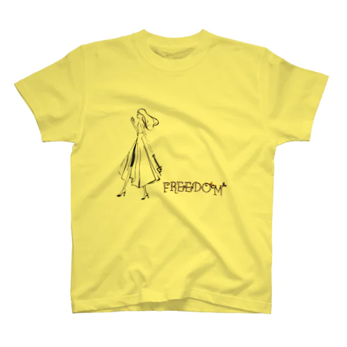 FREEDOM女子 Regular Fit T-Shirt