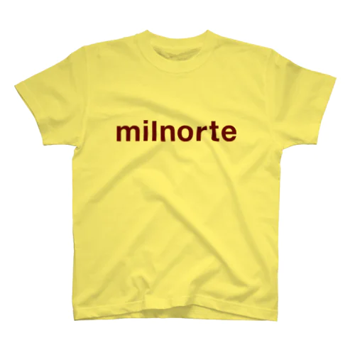 茶色ロゴ Regular Fit T-Shirt