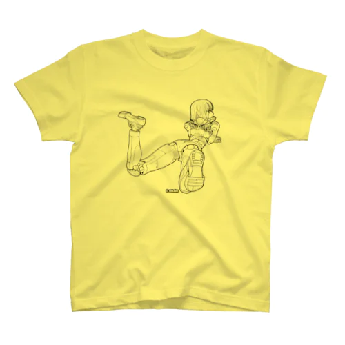 MECHA GIRL Regular Fit T-Shirt