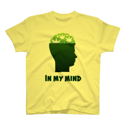 in my mind 頭が一杯 Regular Fit T-Shirt