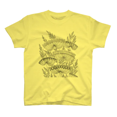 TSUTOMUiDa_drawing08_FENNEL Regular Fit T-Shirt