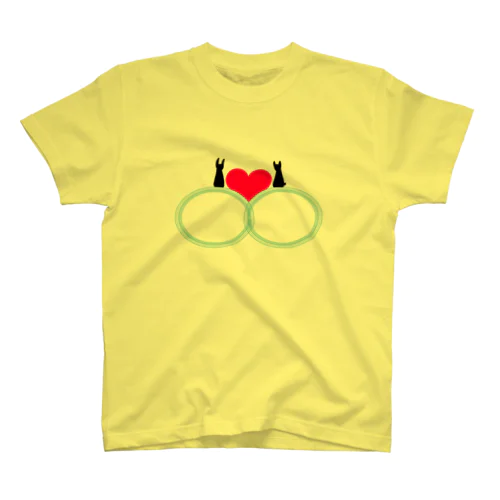 ∞ウサネコ∞ Regular Fit T-Shirt