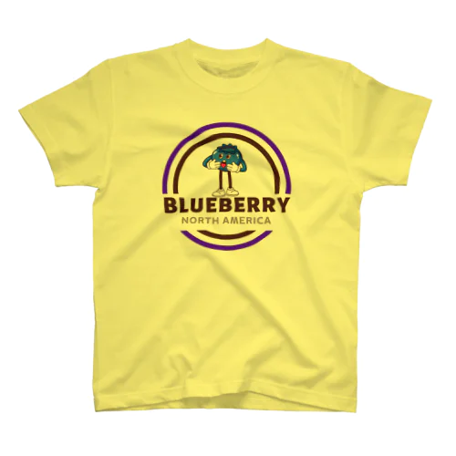 ブルーベリーシャツ②　BLUEBERRY　North America Regular Fit T-Shirt