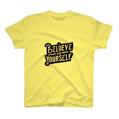 Believe in Yourself　自分を信じて スタンダードTシャツ