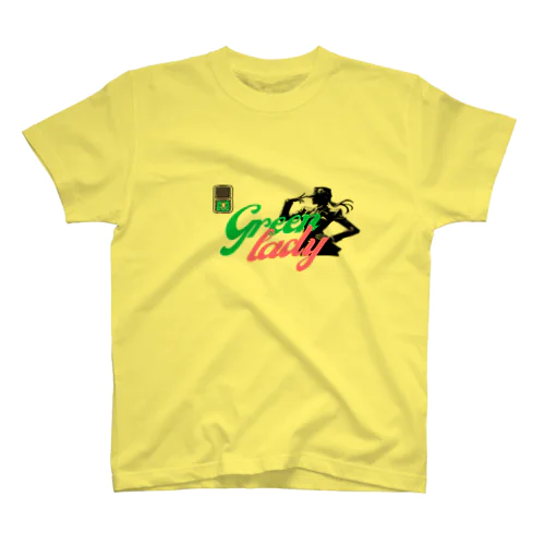 Green lady Regular Fit T-Shirt