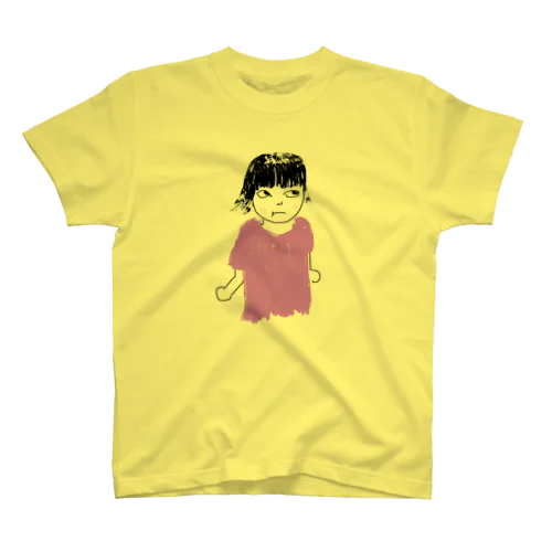 にらみガール Regular Fit T-Shirt